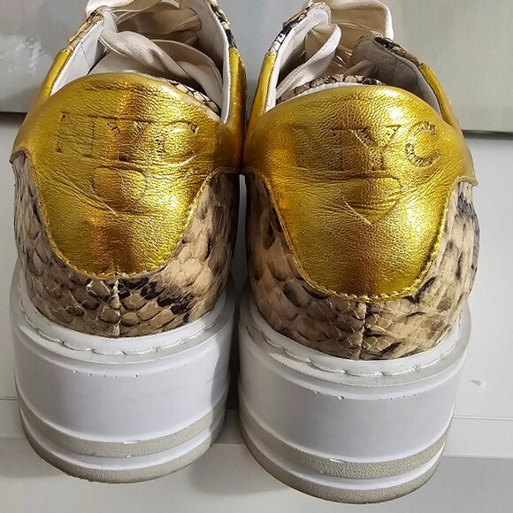 Passione Di Gina - Firenze Python print Snickers - Made in Italy (Size 7.5) - Picture 5 of 5